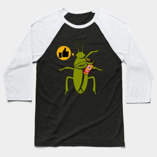 Cockroach Spraying Itself With Insecticide Perfume, Mimiw Baseball T-Shirt